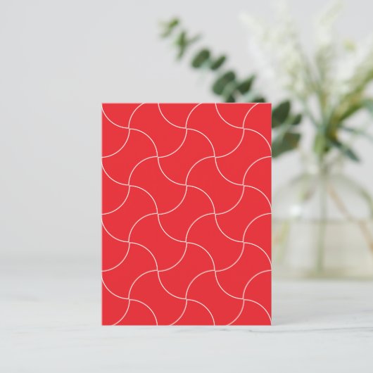Luxus Ornamente 50 Postkarte (Stehend Vorderseite)