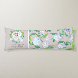 Luxus Osterbunny Wreath Personalisiert Seitenschläferkissen