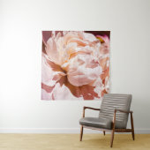 Luxus Peony Blume Blumenhintergrund Wandteppich (Beispiel (Horizontal))