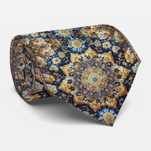 Luxus-Perser-Designer-Stil Faux-Seiden-Halstuch Krawatte