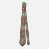 Luxus-Perser-Designer-Stil | Faux-Seiden-Schlips Krawatte (Vorderseite)