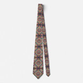 Luxus-Perser-Designer-Stil | Faux-Seiden-Schlips Krawatte (Vorderseite)