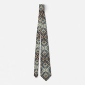 Luxus-Perser-Designer-Teppich | Faux-Seide-Halstuc Krawatte (Rückseite)