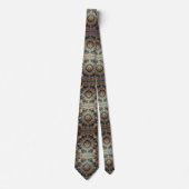 Luxus-Perser-Designer-Teppich | Faux-Seide-Halstuc Krawatte (Vorderseite)