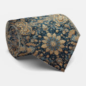 Luxus-Perser-Designer-Teppich | Faux-Seide-Halstuc Krawatte (Gerollt)