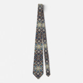 Luxus-Perser-Designer-Teppich | Faux-Seide-Halstuc Krawatte (Vorderseite)