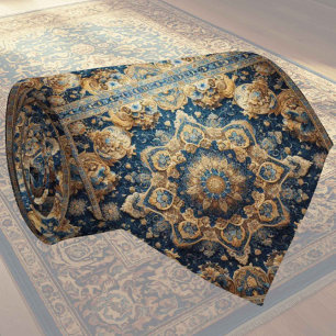 Luxus-Perser-Designer-Teppich Faux-Seide-Halstuc Krawatte