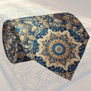 Luxus-Perser-Designer-Teppich   Faux-Seide-Halstuc Krawatte