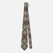 Luxus-Perser-Designer-Teppich | Faux-Seide-Halstuc Krawatte (Vorderseite)