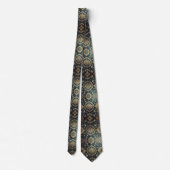 Luxus-Perser-Designer-Teppich | Faux-Seide-Halstuc Krawatte (Rückseite)