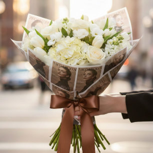Luxus-Persönliches Mutti-Foto Benutzerdefiniert Geschenkpapier
