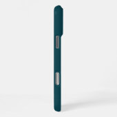 Luxus-Pfau-Kunst-Etasche für iPhone 16 Pro Max Hülle (Rechte Seite)