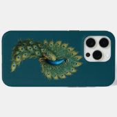 Luxus-Pfau-Kunstetui für iPhone 15 Pro Max Case-Mate iPhone Hülle (Rückseite (Horizontal))