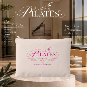 Luxus Pilates Die Core Principles Pink Zubehörtasche