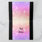 Luxus Pink Personalisiert 80. Geburtstag Karte (Innenseite)