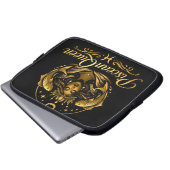 Luxus-Piscean-Queen-Elektronik-Tasche Laptopschutzhülle (Vorne Knopf)