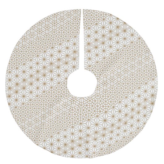 Luxus Polyester Weihnachtsbaumdecke (Vorderseite)