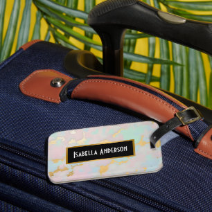 Luxus-Popular-Blush-Pink-Mint-Gold-Kollektion Gepäckanhänger