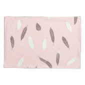 Luxus Popular Feathers Boho Collection Kissenbezug (Rückseite)