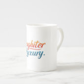 Luxus Porzellantasse (Vorderseite Rechts)