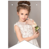 Luxus Princess Birthday Glitzer Foto Wimpelkette (Erste Fahne)