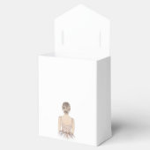 Luxus Princess Birthday Personalisierter Glitzer Geschenkschachtel (Geöffnet)