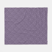Luxus-Purple-Tapete Fleecedecke (Vorderseite (Horizontal))