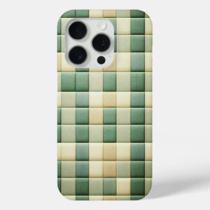 Luxus-Quiltstoff-Musterhülle - Salbeigrün  Case-Mate iPhone Hülle