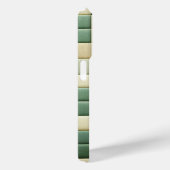 Luxus-Quiltstoff-Musterhülle - Salbeigrün  Case-Mate iPhone Hülle (Rückseite / Rechts)