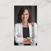 Luxus Real Anwesen Agent Foto Design Visitenkarte (Vorderseite)