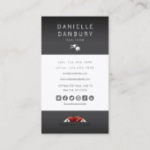 Luxus Real Anwesen Agent Foto Design Visitenkarte (Rückseite)