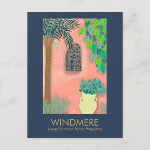 Luxus Real Anwesen Agent Realtor Property Manager Postkarte