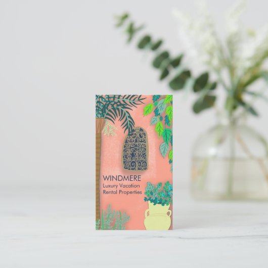 Luxus Real Anwesen Agent Realtor Property Manager Visitenkarte (Stehend Vorderseite)