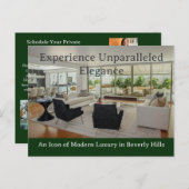 Luxus Real Anwesen Postkarte (Vorne/Hinten)