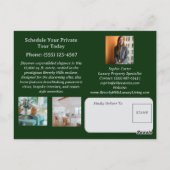 Luxus Real Anwesen Postkarte (Rückseite)