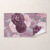 LUXUS RED PINK FLORAL HAMPTON TOWEL SET (Handtuch)