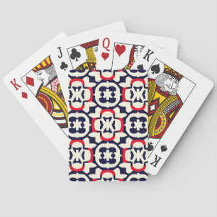 Luxus Red White und Blue Spielkarten