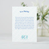 Luxus Retreat Corporate Event Personalisiert Dankeskarte (Stehend Vorderseite)