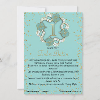 Luxus Rose Gold Glitzer String Lights Einladung
