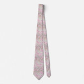 Luxus-Rosenmuster-Wrap-Papier Krawatte (Vorderseite)