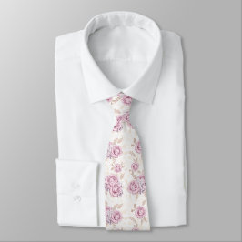 Luxus-Rosenmuster-Wrap-Papier Krawatte