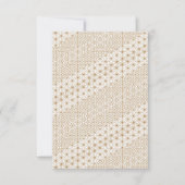 Luxus RSVP Karte (Vorderseite)