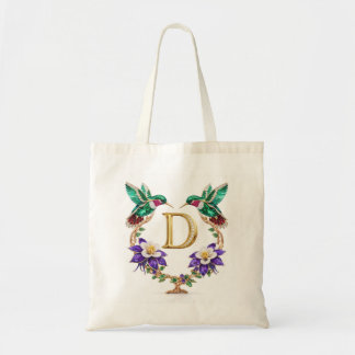 Luxus-Schmetterlings-Tasche mit Monogramm D für di Tragetasche