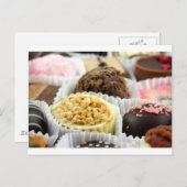 Luxus Schokolade Foto Image Postkarte (Vorne/Hinten)