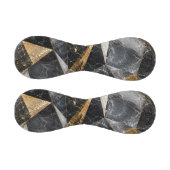 Luxus-Schwarz-Gold-Smaragd-Marmor Baseball (Paneele)