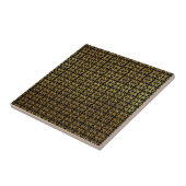 Luxus Schwarz und Gold geometrische Tile Fliese (Seite)