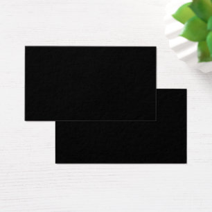 Luxus-Schwarze Eleganz Premium-Profilkarten