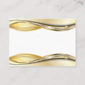 Luxus-Schwarzer-Dornkarten Visitenkarte (Rückseite)