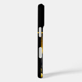 Luxus-Schwarzgoldagat Case-Mate iPhone Hülle (Rückseite / Rechts)