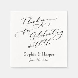 Luxus-Script Vielen Dank für Ihr Interesse an eine Serviette